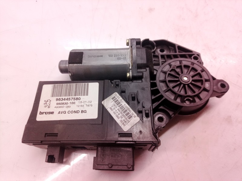Recambio de motor elevalunas delantero izquierdo para peugeot 307 (s1) xt referencia OEM IAM 9634457580 9634457580 9634457580