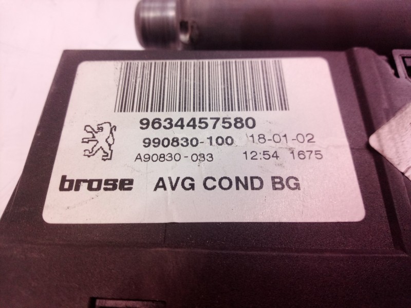 Recambio de motor elevalunas delantero izquierdo para peugeot 307 (s1) xt referencia OEM IAM 9634457580 9634457580 9634457580