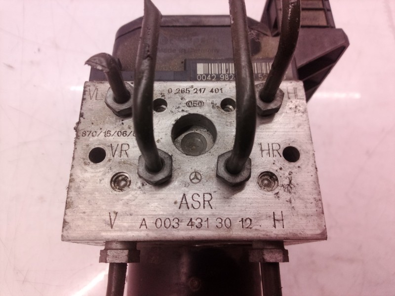 Recambio de abs para mercedes-benz clase c (w202) familiar 220 t cdi esprit selection (202.193) referencia OEM IAM A0034313012 A