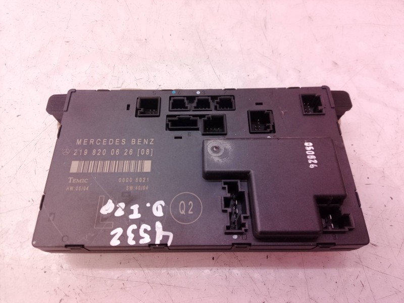 Recambio de modulo electronico para mercedes-benz clase cls (w219) 500 (219.375) referencia OEM IAM 2198200626 2198200626 219820