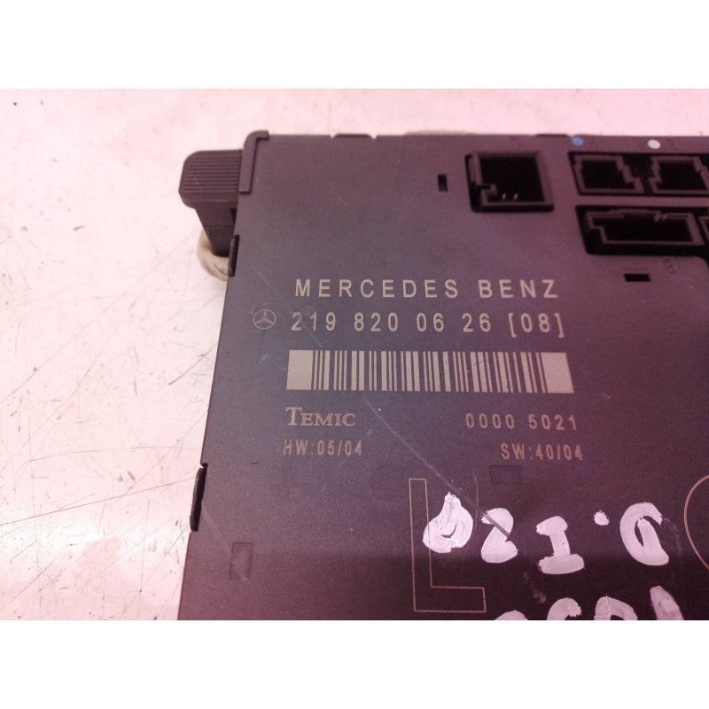 Recambio de modulo electronico para mercedes-benz clase cls (w219) 500 (219.375) referencia OEM IAM 2198200626 2198200626 219820