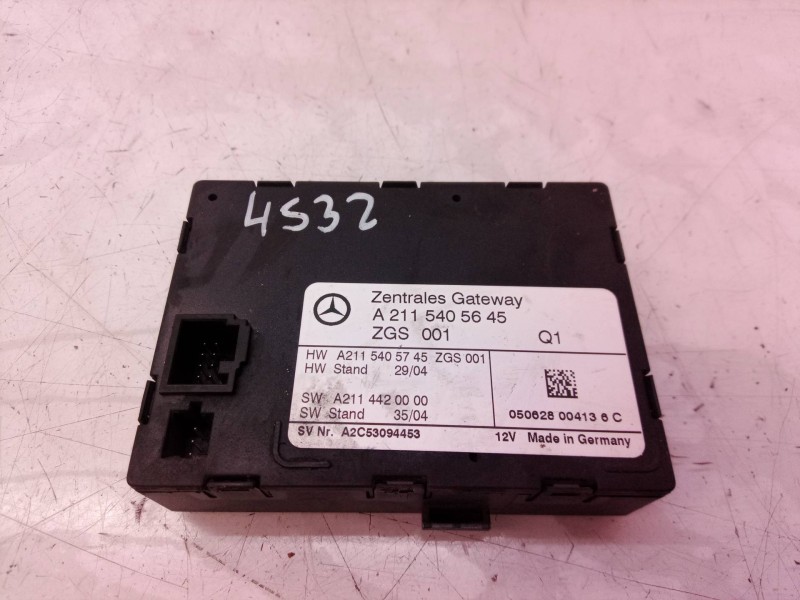 Recambio de centralita cierre para mercedes-benz clase cls (w219) 500 (219.375) referencia OEM IAM A2115405645 A2115405645 A2115