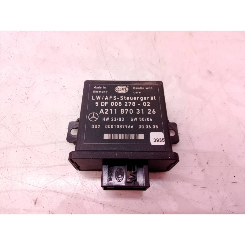 Recambio de centralita luces para mercedes-benz clase cls (w219) 500 (219.375) referencia OEM IAM A2118703126 A2118703126 5DF008