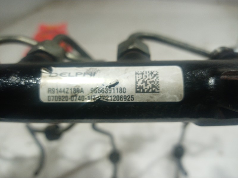 Recambio de rampa inyectora para peugeot 307 berlina (s2) referencia OEM IAM 9656391180 9656391180 9656391180