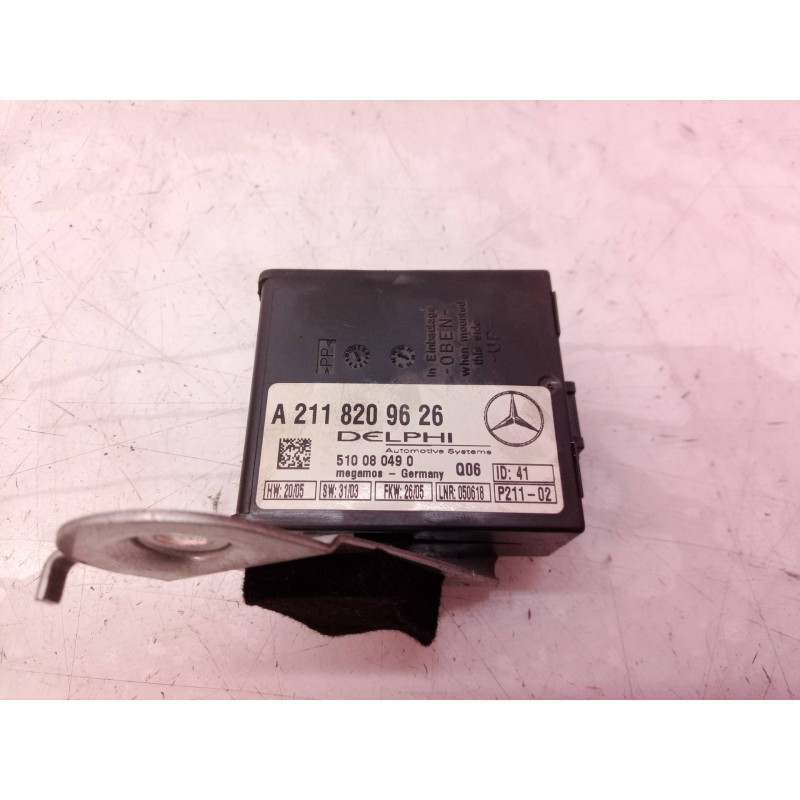 Recambio de modulo electronico para mercedes-benz clase cls (w219) 500 (219.375) referencia OEM IAM A2118209626 A2118209626 5100
