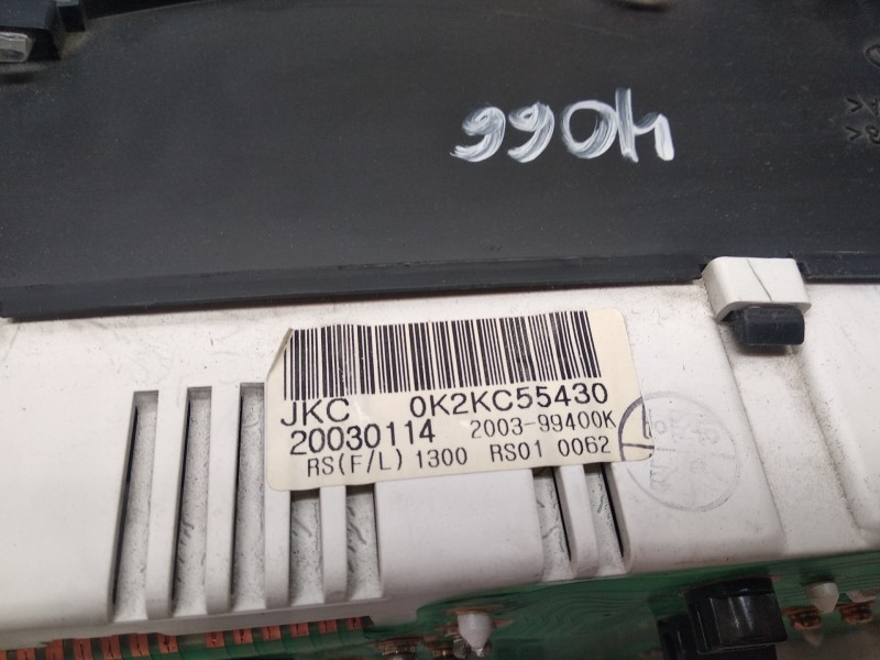Recambio de cuadro instrumentos para kia carens 2.0 crdi lx monovolumen referencia OEM IAM 0K2KC55430 0K2KC55430 20030114