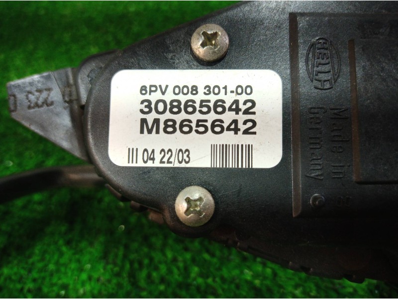 Recambio de pedal acelerador para volvo v40 familiar 1.9 d referencia OEM IAM 30865642 30865642 30865642