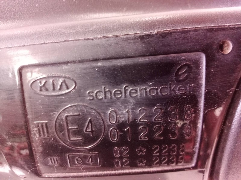 Recambio de retrovisor izquierdo para kia picanto 1.1 ex referencia OEM IAM 012239 012239 012238