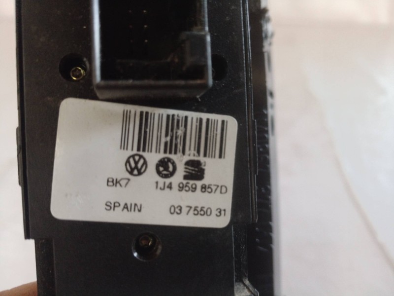 Recambio de mando elevalunas delantero izquierdo para seat toledo (1m2) select referencia OEM IAM 1J4959857D 1J4959857 1J4959857