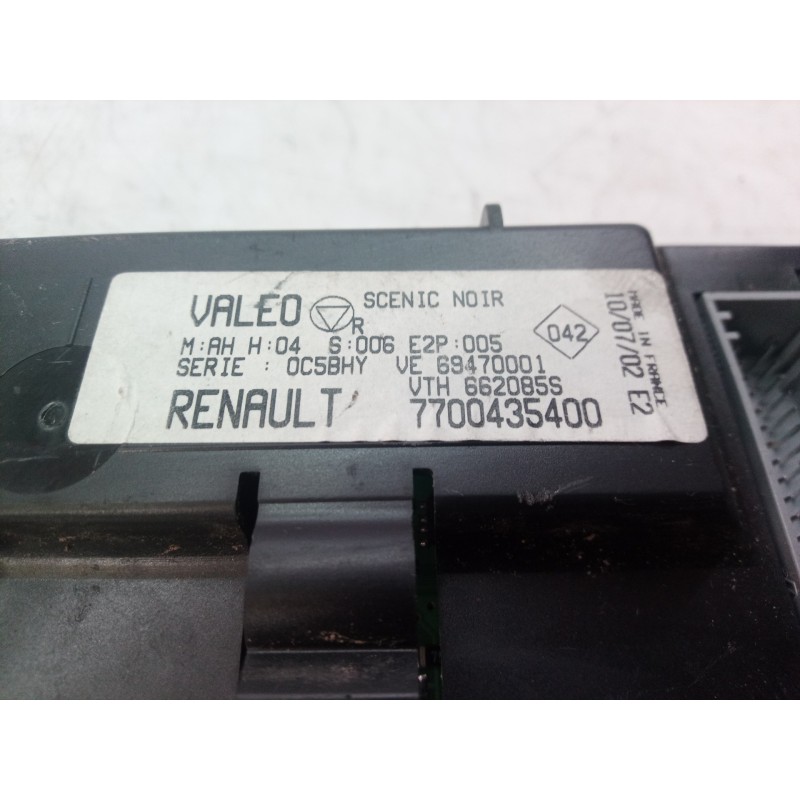Recambio de mando calefaccion / aire acondicionado para hyundai matrix (fc) 1.5 crdi gls referencia OEM IAM 7700435400 770043540