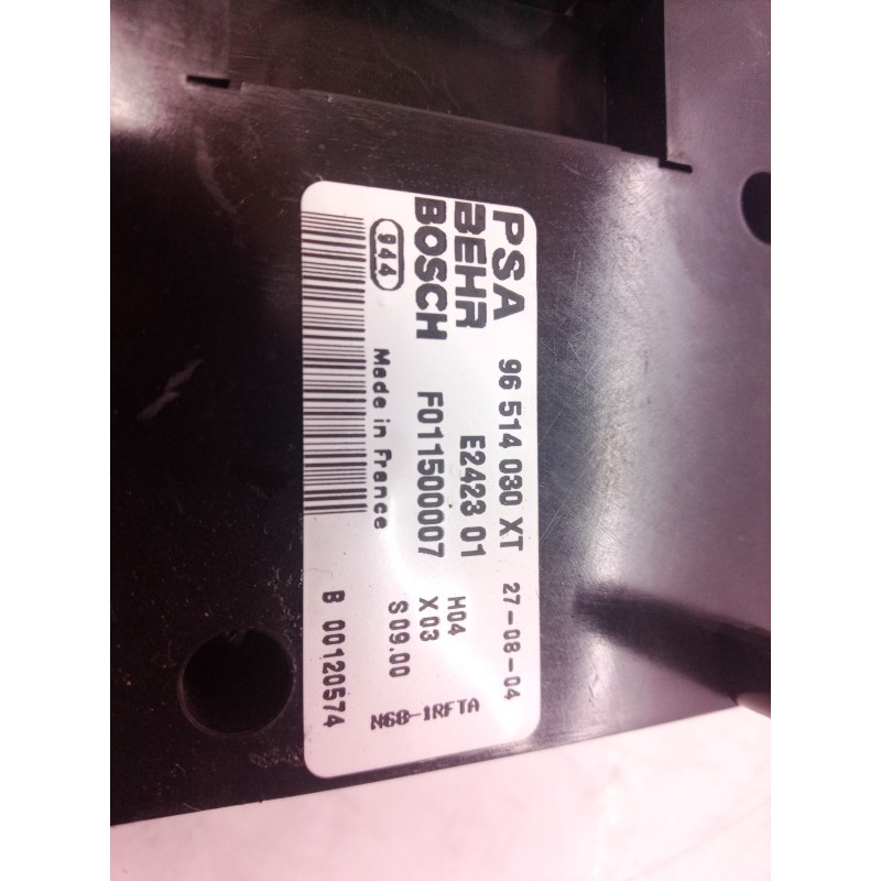 Recambio de mando climatizador para citroën xsara picasso 2.0 hdi sx referencia OEM IAM 96514030XT 96514030 96514030