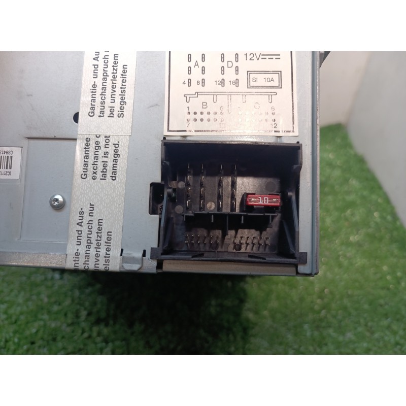 Recambio de sistema audio / radio cd para volkswagen golf plus (5m1) bluemotion edition referencia OEM IAM 5M0035186B 5M0035186B