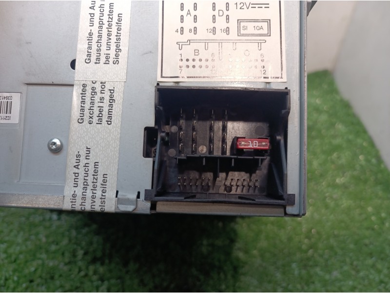 Recambio de sistema audio / radio cd para volkswagen golf plus (5m1) bluemotion edition referencia OEM IAM 5M0035186B 5M0035186B