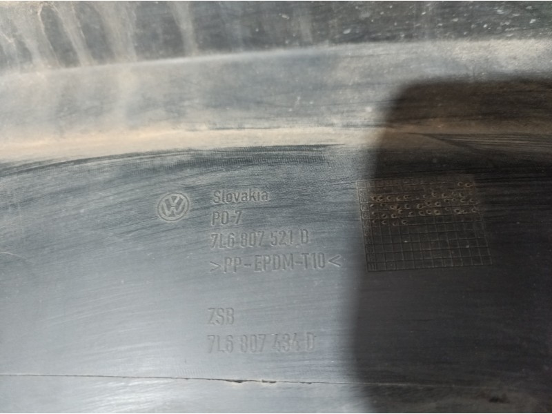 Recambio de paragolpes trasero para volkswagen touareg (7la) referencia OEM IAM 7L6807421 7L6807421 7L6807521D