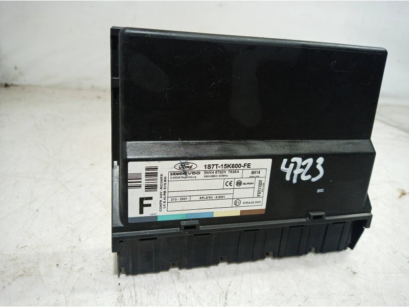 Recambio de centralita cierre para ford focus berlina (cak) ambiente referencia OEM IAM 5WK48730H 5WK48730H 5WK48730H