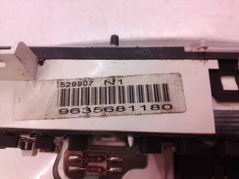 Recambio de cuadro instrumentos para peugeot partner (s1) break referencia OEM IAM 9635681180 9635681180 9635681180