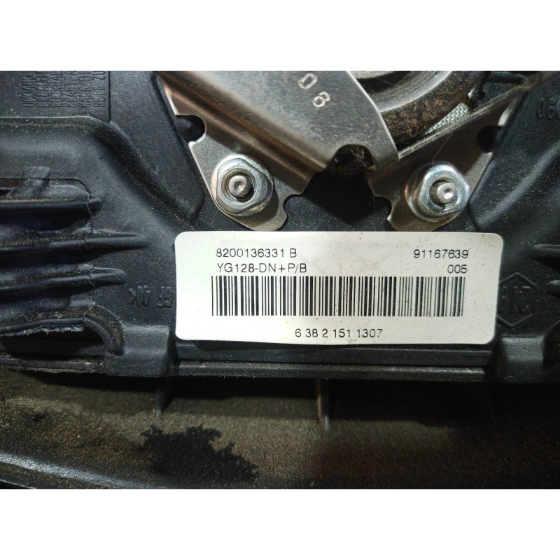 Recambio de airbag volante para renault trafic caja cerrada (ab 4.01) l1h2 2,9t caja cerrada, techo elevado, corto referencia OE