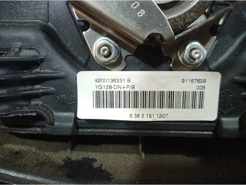 Recambio de airbag volante para renault trafic caja cerrada (ab 4.01) l1h2 2,9t caja cerrada, techo elevado, corto referencia OE