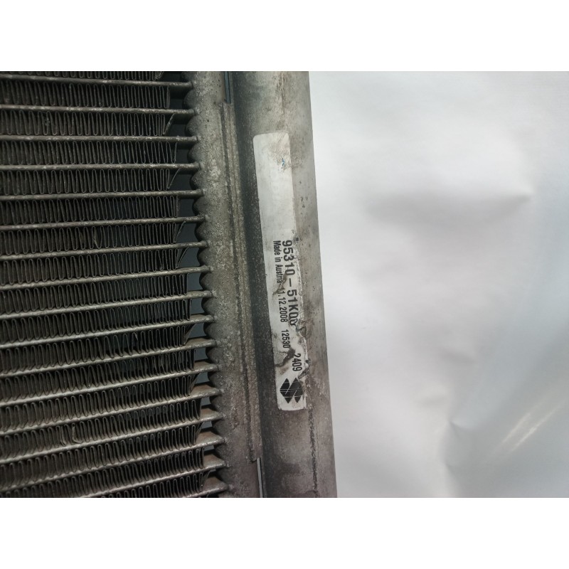 Recambio de condensador / radiador aire acondicionado para opel agila b enjoy referencia OEM IAM 9531051K00 9531051K00 9531051K0