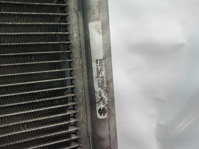 Recambio de condensador / radiador aire acondicionado para opel agila b enjoy referencia OEM IAM 9531051K00 9531051K00 9531051K0