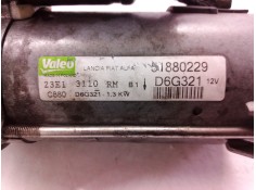 Recambio de motor arranque para fiat doblo cargo basis kasten referencia OEM IAM 51880229 51880229 D6G321 2