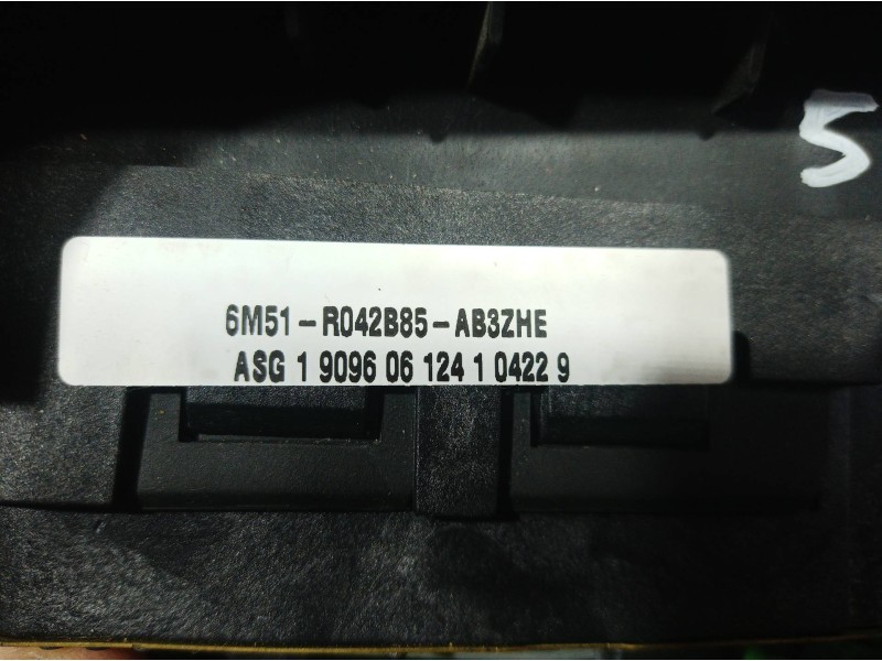 Recambio de airbag volante para ford focus c-max (cap) 30 aniversario referencia OEM IAM 6M51R042B85 6M51R042B85 6M51R042B85
