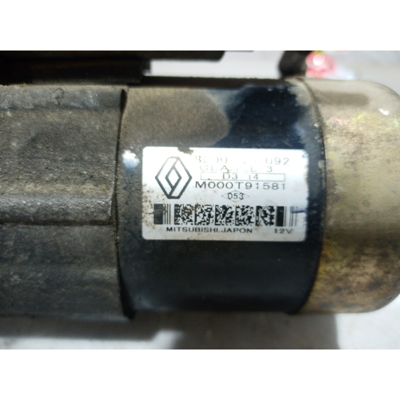 Recambio de motor arranque para renault clio ii fase ii (b/cb0) referencia OEM IAM M000T91581 M000T91581 M000T91581