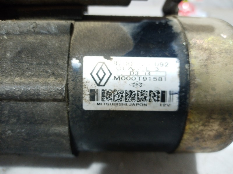 Recambio de motor arranque para renault clio ii fase ii (b/cb0) referencia OEM IAM M000T91581 M000T91581 M000T91581
