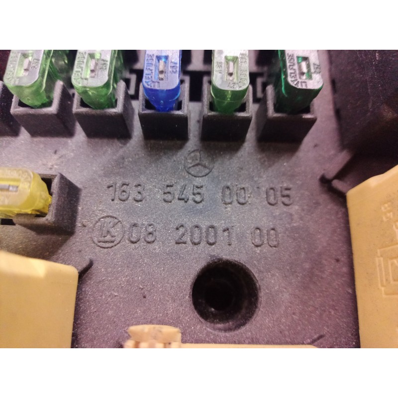 Recambio de caja reles / fusibles para mercedes-benz clase m (w163) 320 (163.154) referencia OEM IAM 1635450005 1635450005 08200