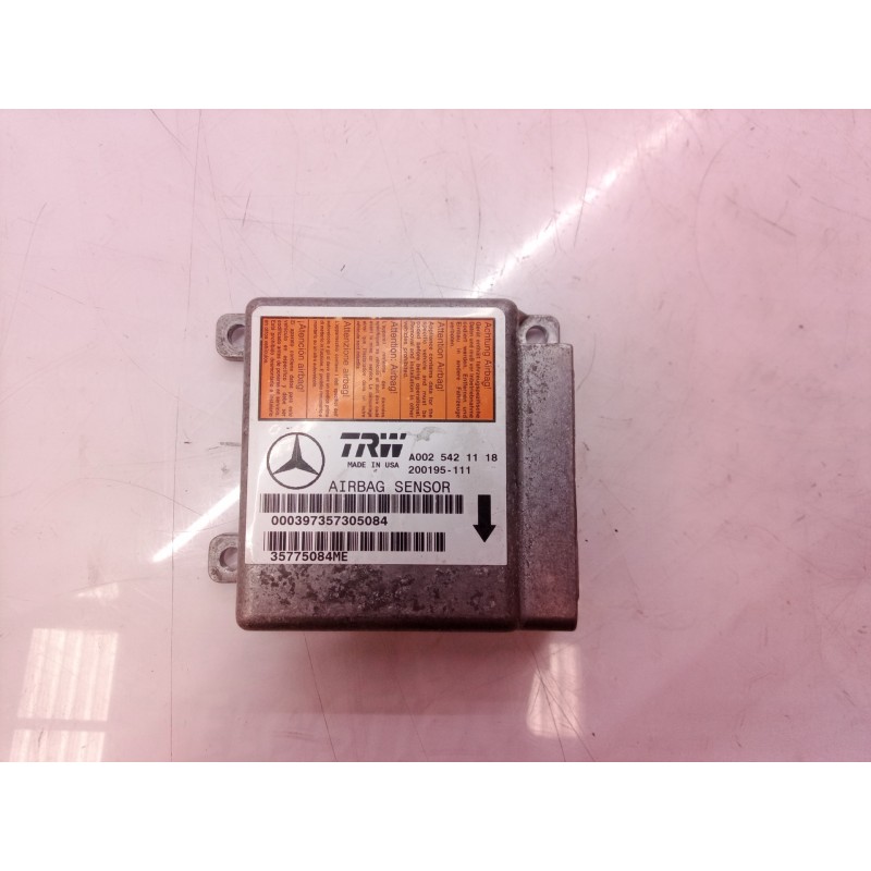 Recambio de centralita airbag para mercedes-benz clase m (w163) 320 (163.154) referencia OEM IAM A0025421118 A0025421118 A002542