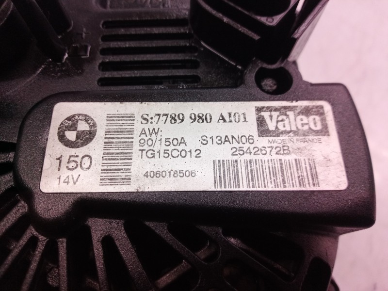 Recambio de alternador para bmw x3 (e83) 2.0d referencia OEM IAM 7789980A101 7789980A101 2542672