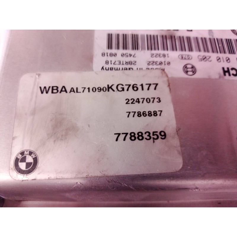 Recambio de centralita motor uce para bmw serie 3 berlina (e46) 320d referencia OEM IAM 7786887 7786887 7786887