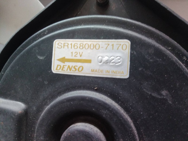 Recambio de electroventilador para suzuki alto amf 310 referencia OEM IAM SR168000 SR168000 SR168000