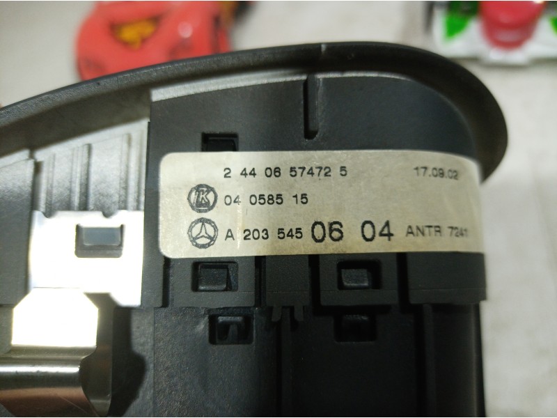 Recambio de mando luces para mercedes-benz clase c (w203) berlina referencia OEM IAM A2035450604 A2035450604 A2035450604