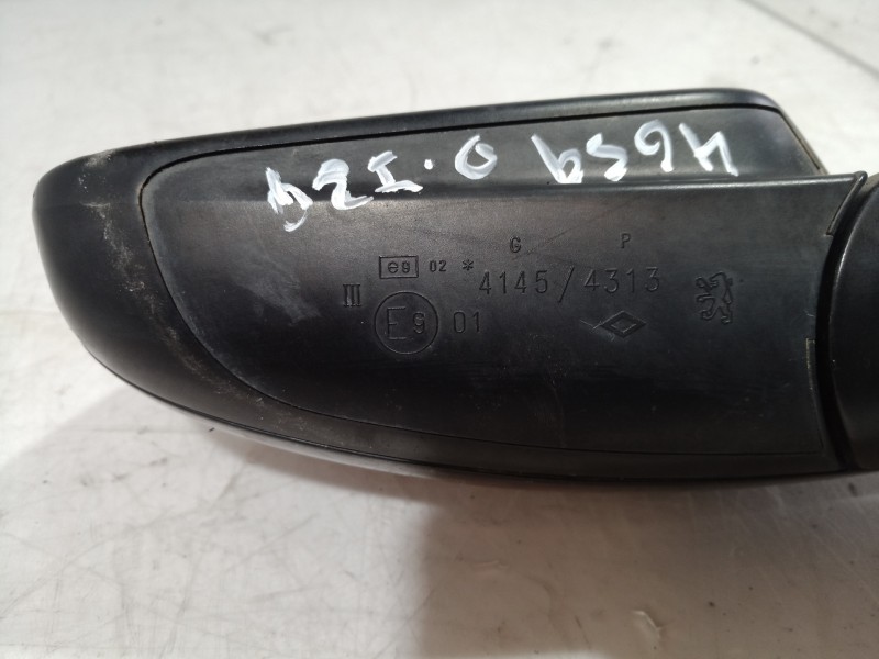 Recambio de retrovisor izquierdo para peugeot 407 sport referencia OEM IAM 41454313 41454313 41454313