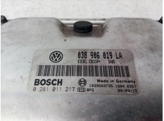 Recambio de centralita motor uce para seat ibiza (6l1) sport referencia OEM IAM 038906019LA 038906019LA 0281011217 2