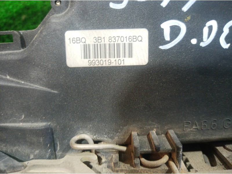 Recambio de cerradura puerta delantera derecha para seat ibiza (6l1) cool referencia OEM IAM 993019101 993019101 993019101