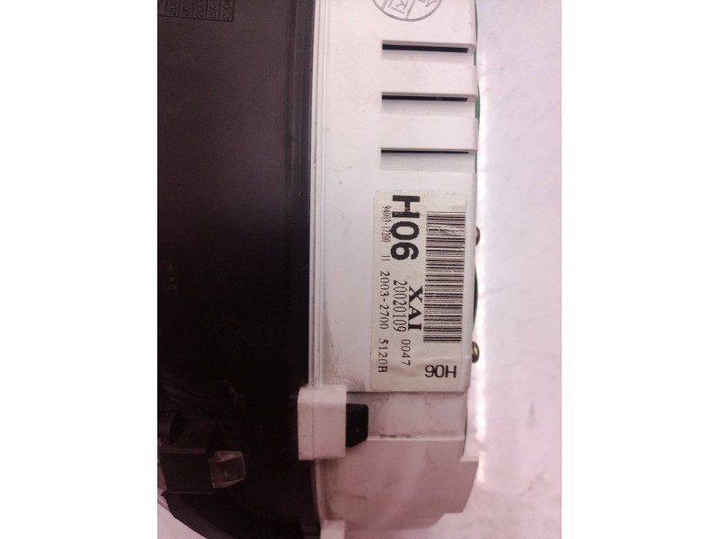 Recambio de cuadro instrumentos para hyundai matrix (fc) 1.6 gls referencia OEM IAM 9436517000 9400317200 9400317200 Recambio de cuadro instrumentos para hyundai matrix (fc) 1.6 gls referencia OEM IAM 9436517000 9400317200 9400317200