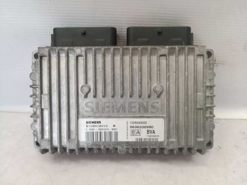Recambio de centralita cambio automatico para peugeot 206 berlina xt referencia OEM IAM 9636336980 9636336980 S108518010