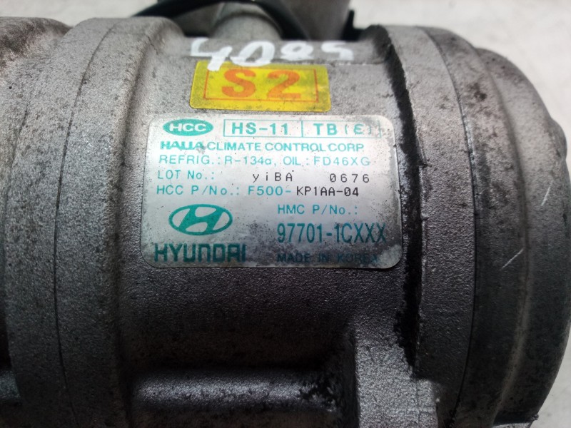 Recambio de compresor aire acondicionado para peugeot 206 berlina referencia OEM IAM 977011CXXX 977011CXXX 977011CXXX