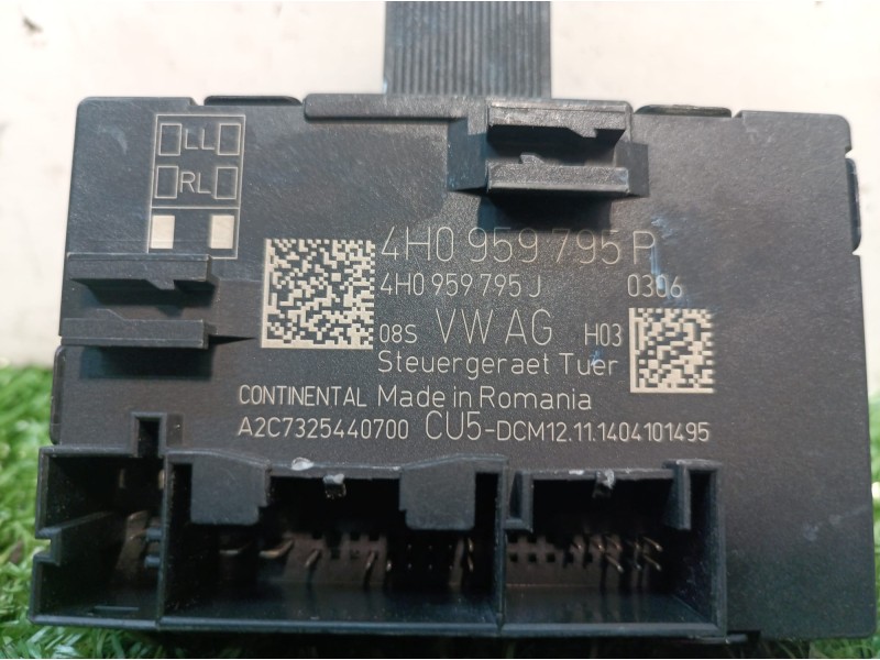 Recambio de centralita cierre para volkswagen touareg (7p6) v6 tdi bluemotion premium referencia OEM IAM 4H0959795P 4H0959795P A