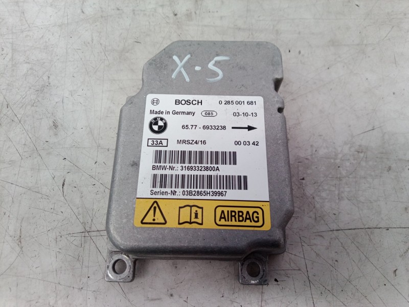 Recambio de centralita airbag para bmw x5 (e53) 3.0 24v cat referencia OEM IAM 0285001681 0285001681 0285001681