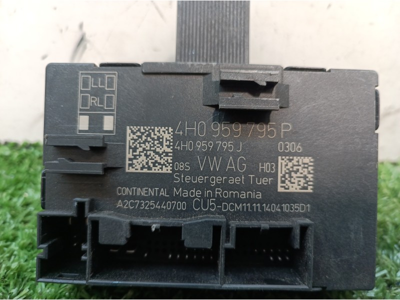 Recambio de centralita cierre para volkswagen touareg (7p6) v6 tdi bluemotion premium referencia OEM IAM 4H0959795J 4H0959795P A