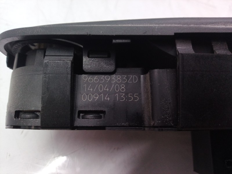 Recambio de mando elevalunas delantero izquierdo para citroën c4 picasso business class referencia OEM IAM 96639383ZD 96639383 9