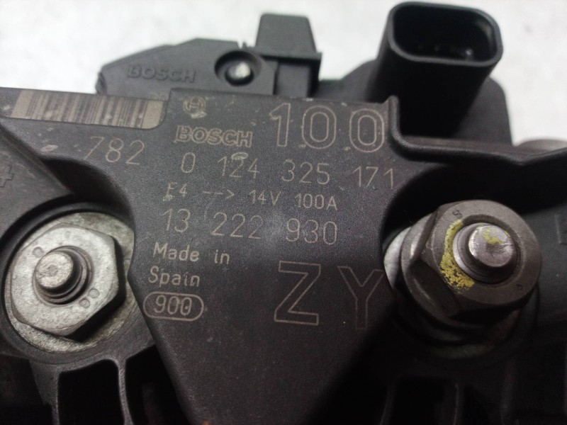 Recambio de alternador para opel corsa d catch me referencia OEM IAM 0124325171 0124325171 0124325171