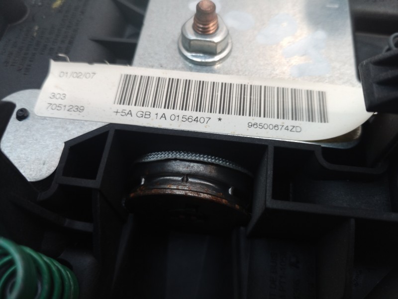 Recambio de airbag volante para peugeot 207 confort referencia OEM IAM 96500674ZD 96500674ZD 96500674ZD