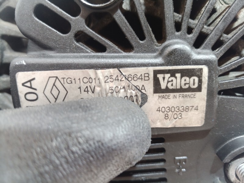 Recambio de alternador para renault megane ii berlina 3p confort authentique referencia OEM IAM 2542664B 2542664B 2542664