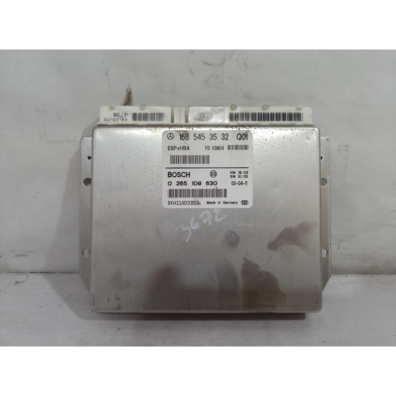 Recambio de centralita abs para mercedes-benz clase a (w168) 140 (168.031) referencia OEM IAM 1685453532 1685453532 1685453532