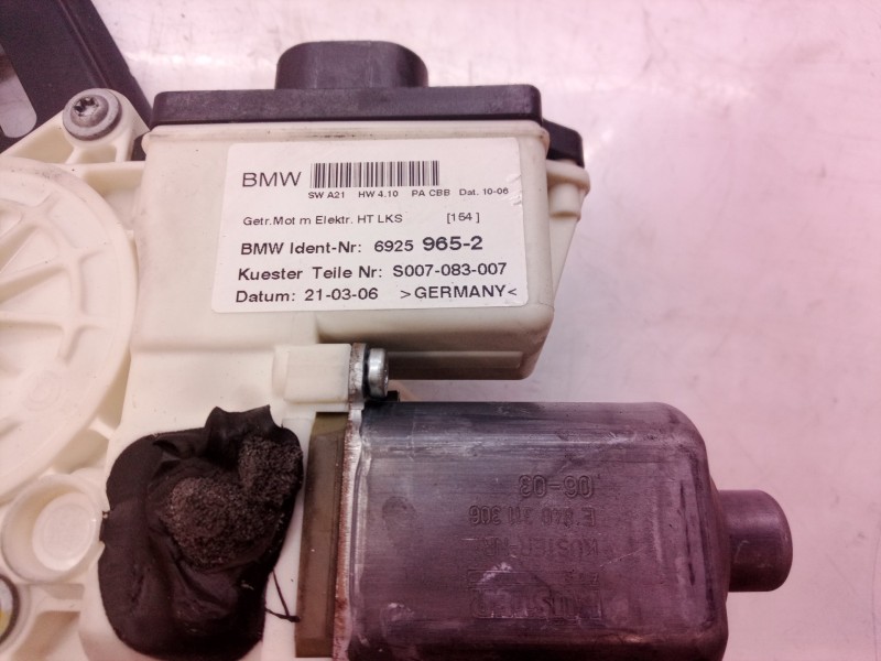 Recambio de elevalunas trasero izquierdo para bmw x3 (e83) 2.0d referencia OEM IAM 69259652 69259652 69259652