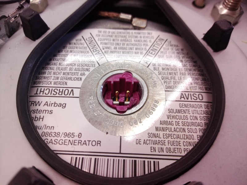 Recambio de airbag volante para audi a4 berlina (8e) 1.9 tdi (96kw) referencia OEM IAM 40421334331 40421334331 40421334331